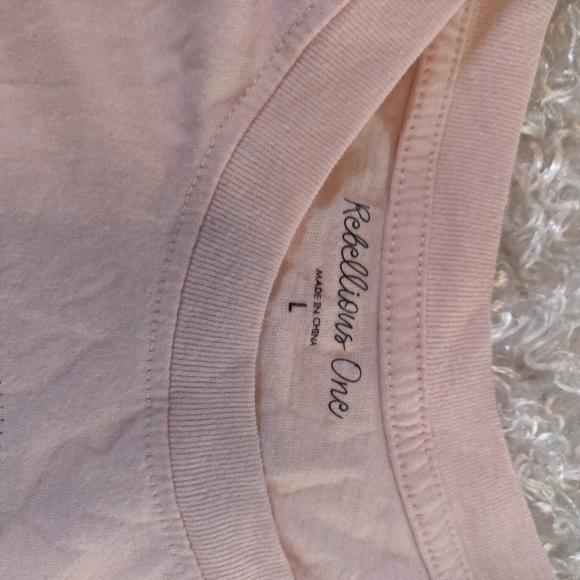 Women's Long Sleeve Stretch Tee Shirt Size L - Picture 7 of 7